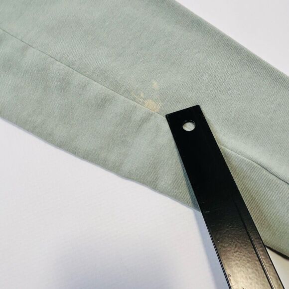 Gymshark Hoodie Mens Large Green Logo Pullover Outdoor Athleisure Gym Running - Picture 9 of 13